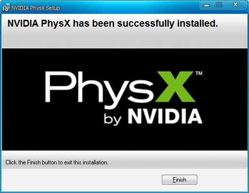 NVIDIA PhysX物理加速驱动下载