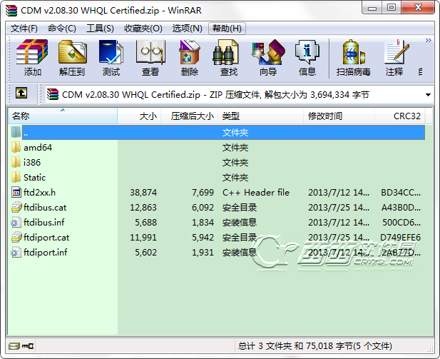 ft232r usb uart 驱动下载