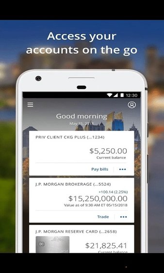 摩根大通银行软件截图1