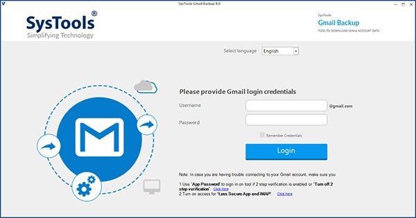 SysTools Gmail Backup(Gmail电子邮件备份工具)下载