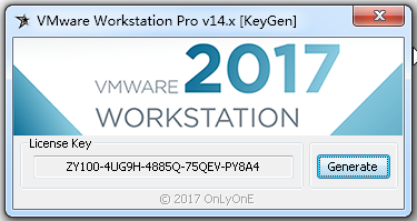 VMware14激活工具下载