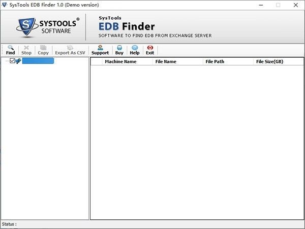 SysTools Exchange EDB Finder(文件查看工具)下载