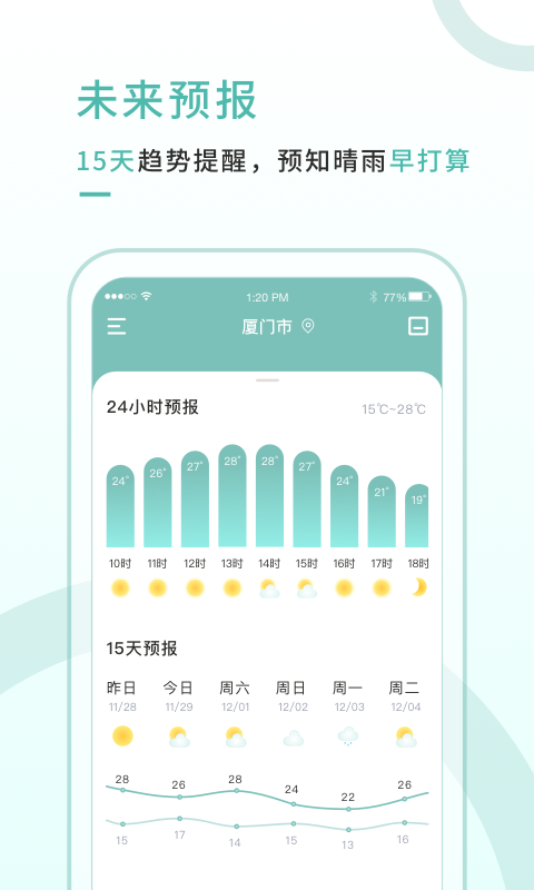 彩虹天气软件截图4