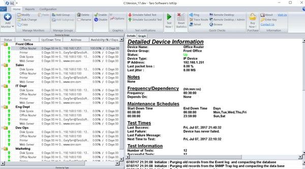 IsItUp Network Monitor(监控网络与系统运作软件)下载