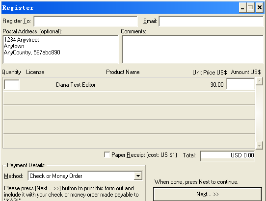 RimArts Dana Text Editor 文本编辑下载