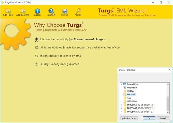 Turgs EML Wizard(EML文件转换工具)下载