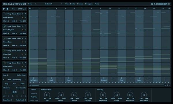 W.A. Production InstaComposer(MIDI生成器)下载