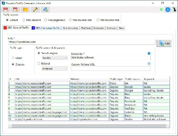 Torpedo Traffic Generator Ultimate(网站SEO工具)下载