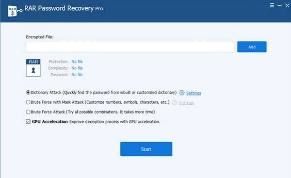 RAR Password Recovery Pro(rar密码解锁器)下载