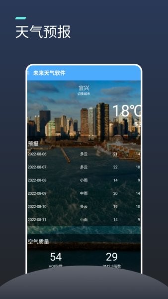 未来天气软件软件截图0