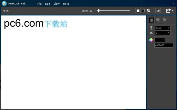 FontLab Pad(彩色字体生成器)下载