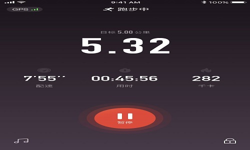 跑步公里记录器app