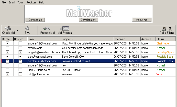 MailWasher Free下载