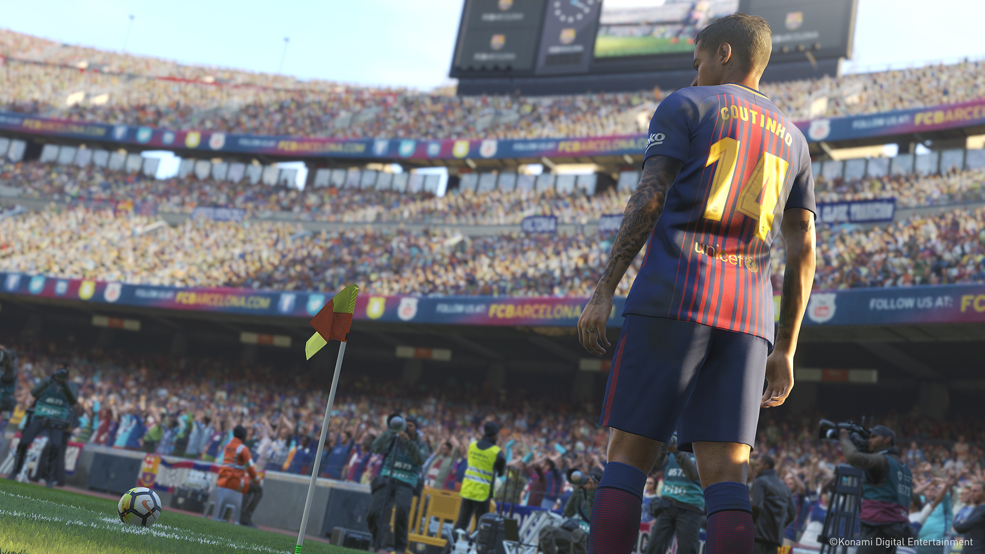 实况足球2019（Pro Evolution Soccer 2019）最新制作的最新球员纹身包V2下载