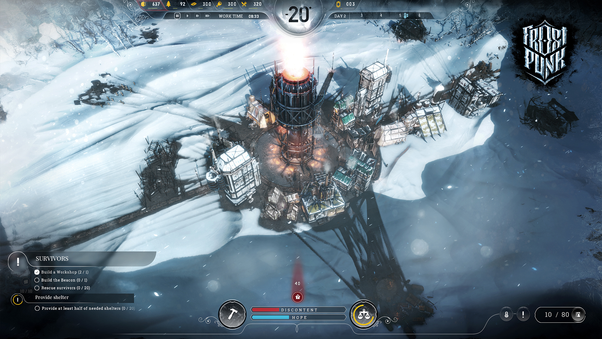 冰汽时代（Frostpunk）v1.0-v1.3十一项修改器风灵月影版[v20181120]下载