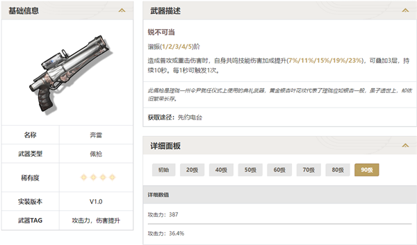 《鸣潮》大月卡武器选择建议