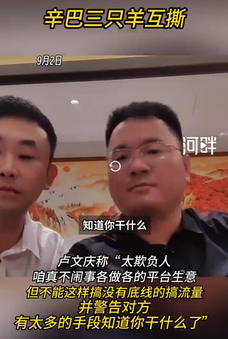 卢文庆和大小杨什么关系  卢文庆怎么就成了三只羊的合伙人