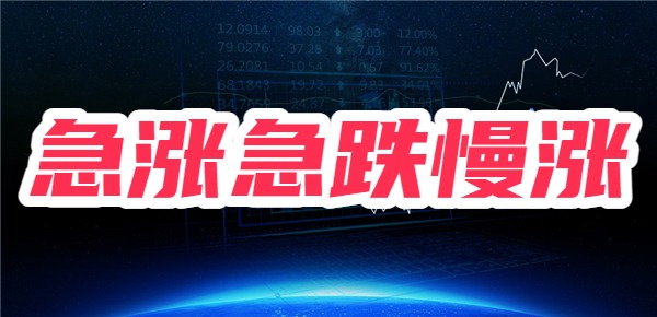 急涨急跌慢涨是什么？急涨急跌慢涨意味什么？