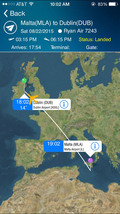 Dublin Flight Information软件截图0