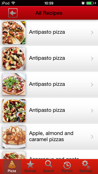 Pizza Recipes Step By Step软件截图0