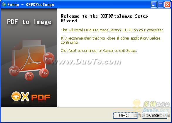 OX PDF to Image Converter下载