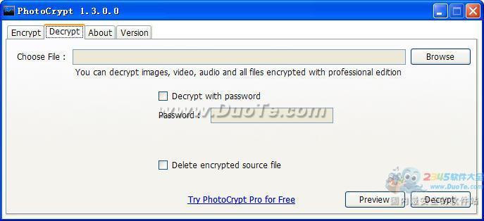 PhotoCrypt(照片加密软件)下载