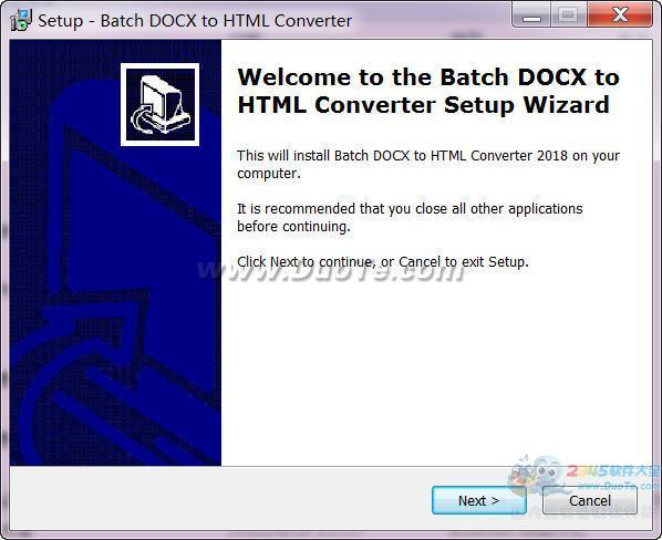 Batch DOCX to HTML Converter(docx批量转html工具)下载