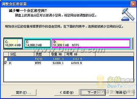 Norton PartitionMagic轻松调整各分区容量大小