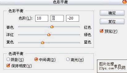 ps调试教程-调出复古风景照