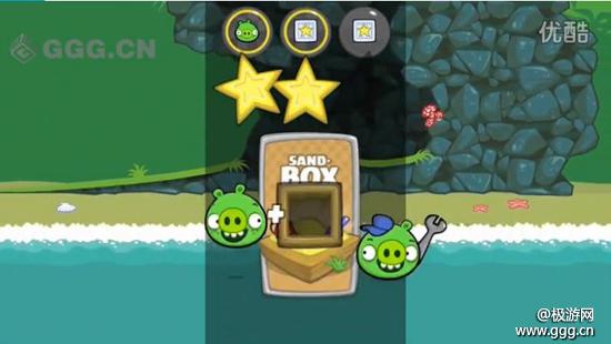 《捣蛋猪BadPiggies》十三关三星攻略