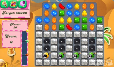 《糖果粉碎传奇Candy Crush Saga》115,116,117关过关攻略