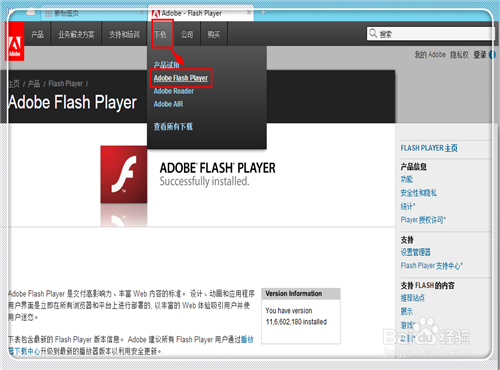 flash player怎么更新