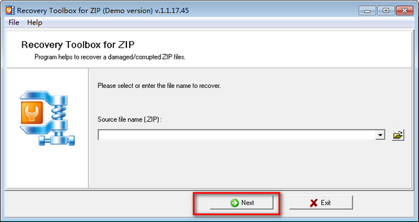 Recovery Toolbox for ZIP(ZIP文件修复工具)下载