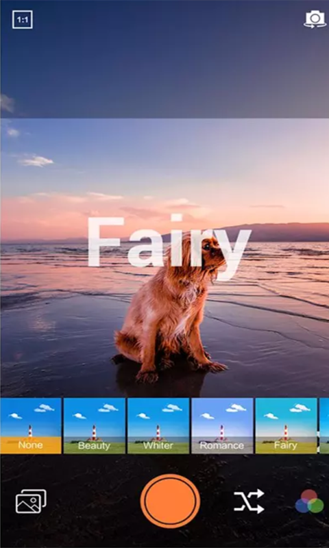 自拍美相机软件截图1