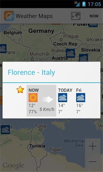 天气地图软件截图0
