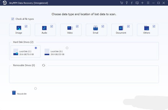 AnyMP4 Data Recovery(数据恢复软件)下载