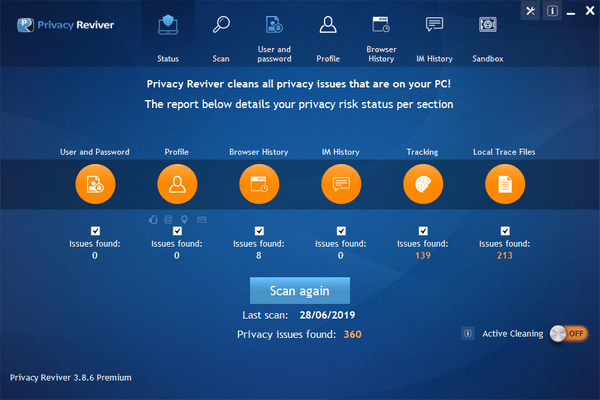 Privacy Reviver Premium(电脑隐私保护软件)下载