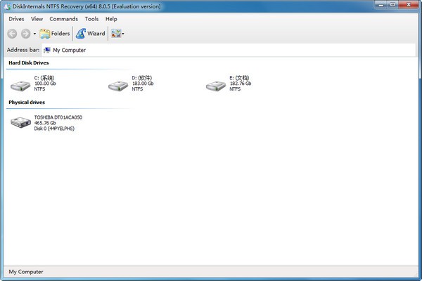 DiskInternals NTFS Recovery(NTFS数据恢复)