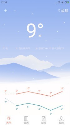 昨日天气软件截图0