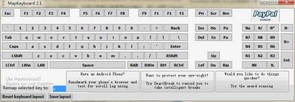 键盘键位修改器(MapKeyboard)下载