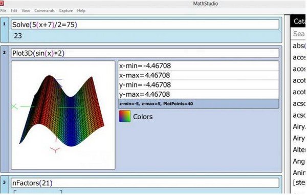 windows数学计算工具(MathStudio)下载