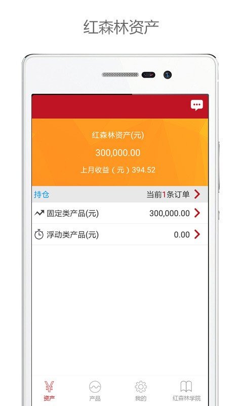 红森林财富软件截图1