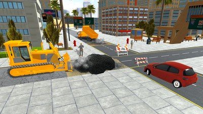 城市道路施工模拟器3D软件截图2