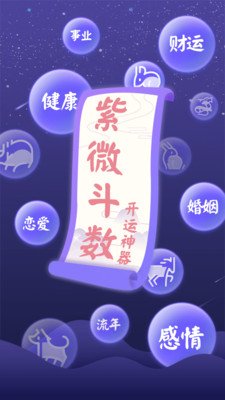 灵机紫微八字占卜软件截图0