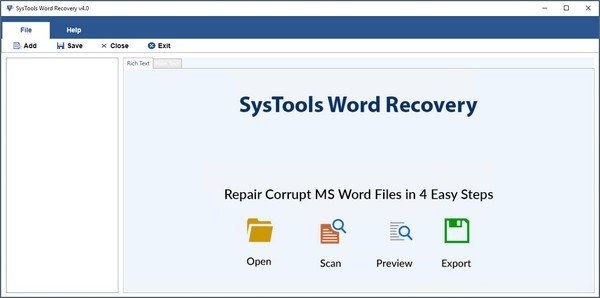 SysTools Docx Repair(文档修复软件)下载