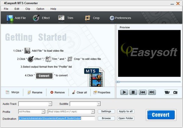 4Easysoft MTS Converter(MTS视频转换器)下载