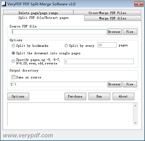 VeryPDF PDF Split-Merge(PDF文件拆分软件)下载