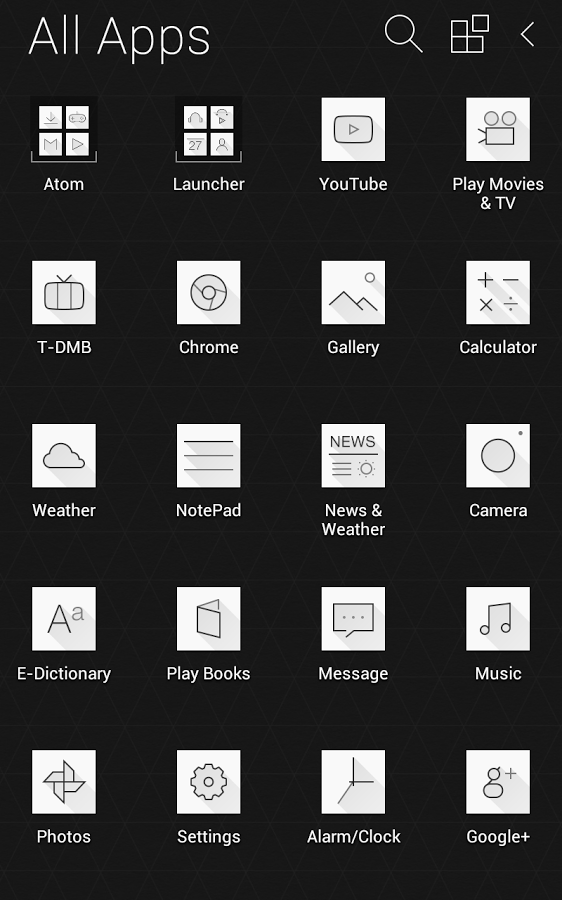 Atom Launcher(原子启动器)软件截图3