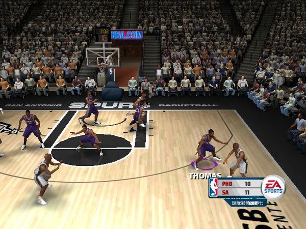 NBA live 2006截图