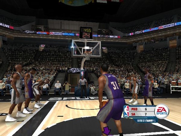 NBA live 2006截图